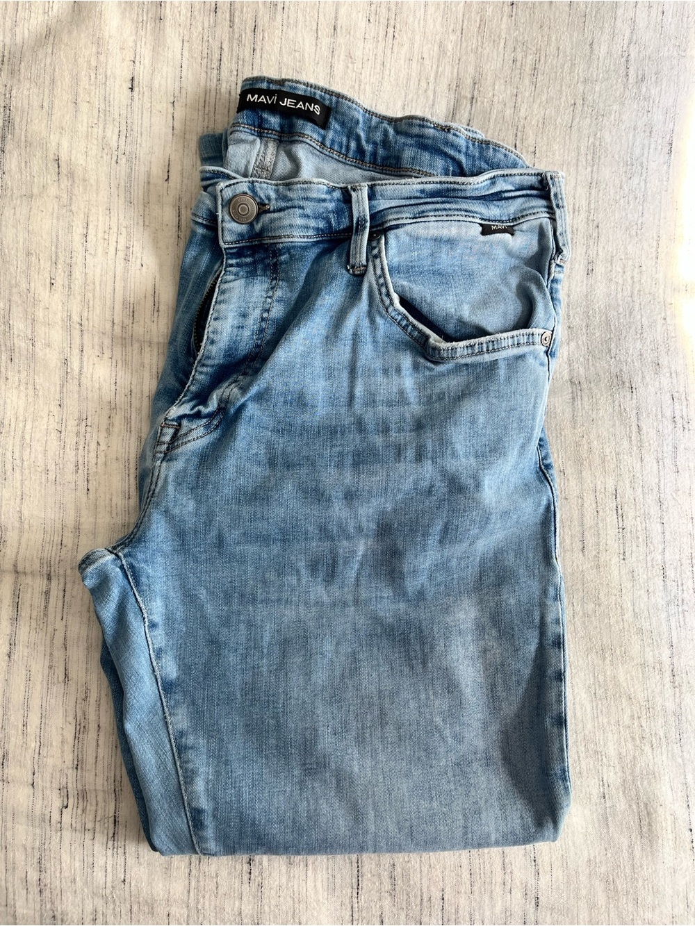 Mavi Jeans Light Wash “Jake” Slim Jeans  | 38x28 *please read!*